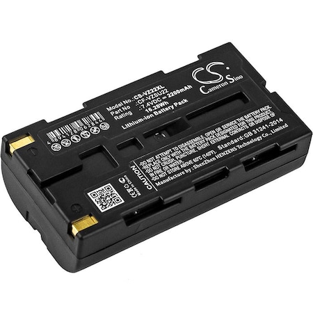 Bsc Preferred Nippon AVIONICS Thermo Gear 2UR18650F 2200mAh PDA Replacement Battery CS-VZ22XL.10